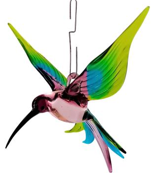 Hängevogel, Kolibri (lila-hellblau-grün)